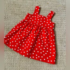 Hanna Andersson dress 12-18 months. It goes with crop pants.